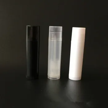 100 Tk/palju 5g 5ml Huulepulk Toru huulepalsam Konteinerid Tühjad Kosmeetika Konteinerid Emulsioon Konteiner Liim Stick Selge, Reisi-Pudel