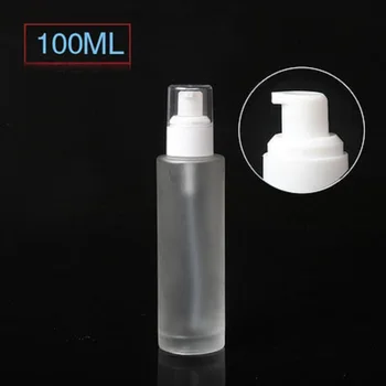 100ml kirka/roheline/sinine/valge klaas pudel valge pump seerumi/kreem/emulsioon/sihtasutus/geel sisuliselt niiskuse tooner naha pakkimine