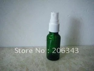 10ml roheline/sinine/pruun eeterlik õli pudel plastikust valge spray cosmeticl pakend