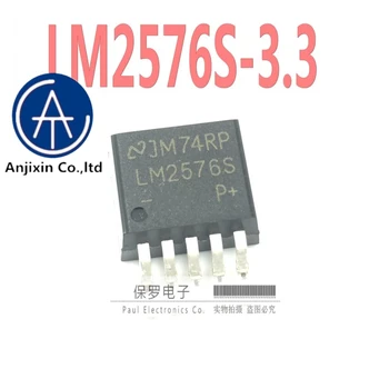 10tk 100% originaal ja uus 3.3 V pinge regulaator ringkonnakohtu LM2576S-3.3 LM2576-3.3-263 plaaster uus spot reaalne laoseis