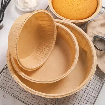 10tk Kook paberisahtel Paksenema Õli-vastupidavad Temperatuuri taluva Küpsetamine Vahend Nr-pesta Ring Cupcake Liner Kook Vahendid