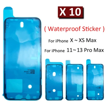 10tk/Palju, Uus Veekindel Kleebis iPhone X-XR, XS 11 12 13 Pro Max Mini LCD Ekraan Kleebis Teibi Liim Liim Parandus Osad
