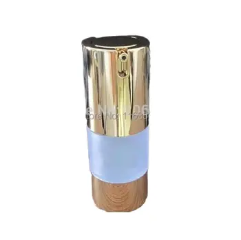 15ml jäätunud õhuta pudel koos UV-kuld pump ja kuld alt saab kasutada kosmeetika-pakett