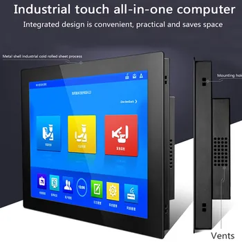 19 tolline resistiivne ja mahtuvuslik tööstus-touch panel tk