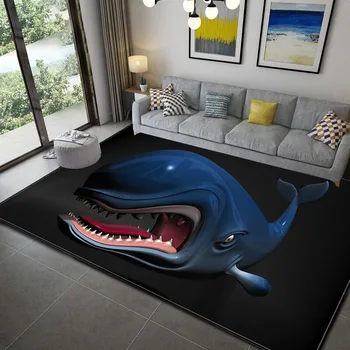 3D elutoa vaip voodi söögituba matt suurus kohandamine