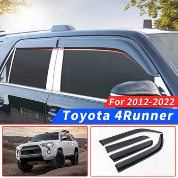 Aastateks 2012-2021 Toyota 4Runner TRD Off Road Pro Sport SR5 Premium 5. Välisilme Kaunistamiseks, Tarvikud, Auto akna vihma visiir Pool