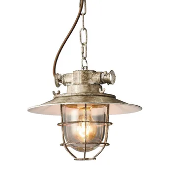 Ameerika Industrial LED Ripats, Kerge Plahvatus-tõend Raud Klaas Rippus Lamp Söögituba Baar Loft Vintage Home Valgustus