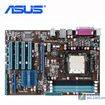 ASUS M4N68T Emaplaadi DDR3 16GB M4N68T ATX Systemboard Jaoks on nVIDIA nForce 6100-405 Socket AM3 Lauaarvuti Emaplaadi SATA II Kasutatud