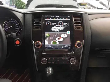 auto raadio DVD mängija GPS navigatsiooni Nissan Patrol 2016 2017 2018 2019 auto multimeedia mängija vertikaalne ekraan