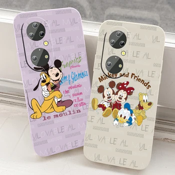 Cartoon Moes Mickey ja Minnie Telefoni Puhul Huawei P50 P30 P40 P20 Pro Lite E Y9S Y9A Y9 Y6 Nova Y70 5T 9 5G Vedelik Köis