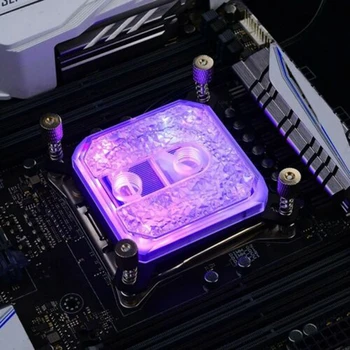 CPU vesijahutus Plokk 5V RGB Valgus AMD AM4 Ryzen 3 5 7 9 Vasest Alus
