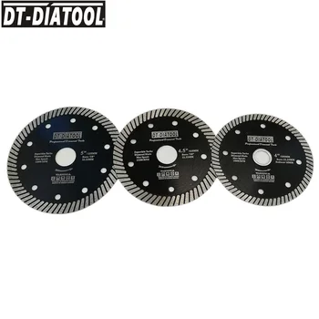 DT-DIATOOL 1tk Super-Õhuke Turbo Saetera Diamond Cutting Disc Dia 105MM 115mm 125mm jaoks Marmorist Plaat Graniit