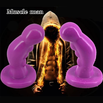 FAAK suur tagumik anal plug suur dildo nõgus-kumer erootiline täidisega korgiga päraku massaaži täiskasvanud sugu toodete masturboida toy sex shop