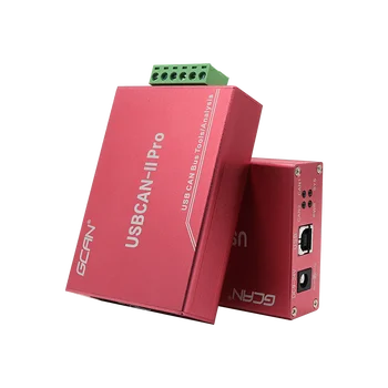 GGCAN USBCAN II Pro USB SAAB Adapter Dual Channel Analyzer Adapter, Lugeja Andmed Moodul Toetab J1939 Protokoll