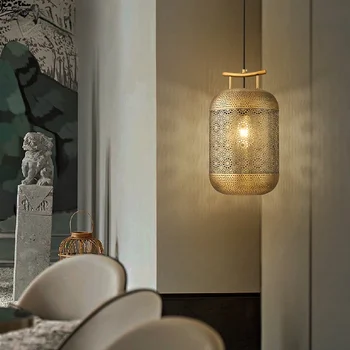 Hiina Klassikalise Zen Kunsti Ripats Lightas Retro Vintage Peatamise Valgusti Home Decor Elu RoomTea Tuba Uuring Magamistuba Baar