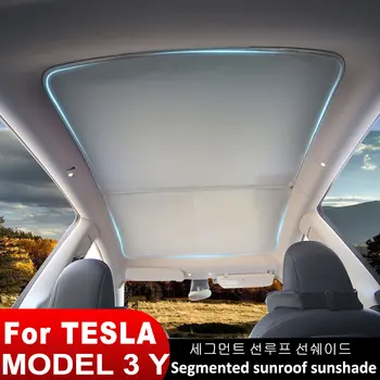 Katuseluuk, Päikese Rulood Tesla Model 3 Y Tarvikud Auto Päikese Vari Päikesevarjud Aknas Auto Protector Parasoles Katuseluuk, Päikese Vari