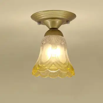 Koridori Glass Ceiling Lamp Lihtne Led-Euroopa Rõdu Valgustus Lapsed Tuppa Lakke Valgust, Elutoas