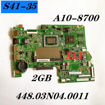 Lenovo S41-35 sülearvuti emaplaadi 14235-1 CPU A10-8700 ,R5 M330 2GB 448.03N04.0011 testitud hea