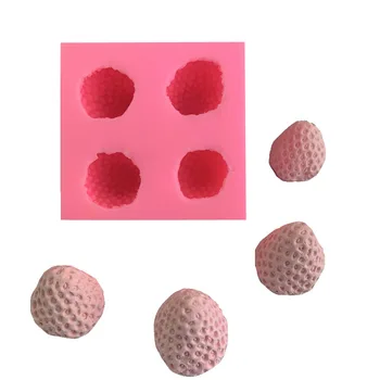 Maasika Kuju Candy Kook Dekoreerimiseks Vahend Silikageel Kook Hallituse Šokolaad Learning Savi Krohv Hallitusega