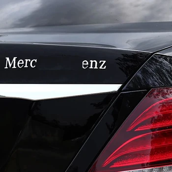 Mercedes Benz originaal kirja logo auto kleepsud Mercedes-Benz muudetud keha tagumine saba standard-tarvikud universaalne kleebised