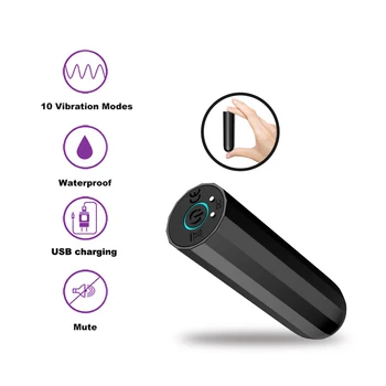 Mini Võimas G-Spot Vibraator Laadimine USB Vagiina Massager Kliitori Stimulatsiooni Sugu Mänguasjad Kauplus Naistele Täiskasvanud Emane Masturbator