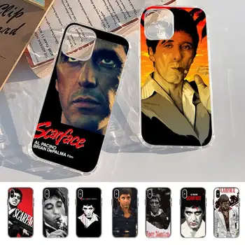 Scarface 1983 film, Al Pacino film Telefon Case For iPhone 14 13 12 Mini 11 Pro XS Max X-XR SE 6 7 8 Plus Pehmest Silikoonist Kate