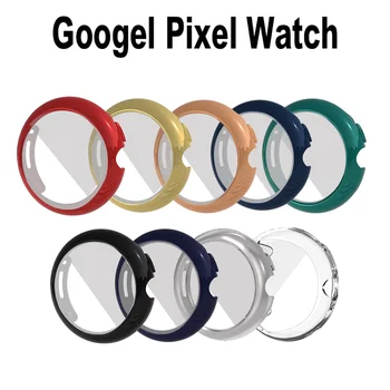 Screen Protector Google Pixel Watch Juhul smart watch Pehme TPU Täielik Kate kaitseraua Kest Google Pixel Vaadata Tarvikud