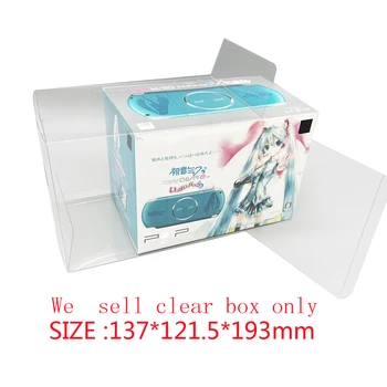 Selge, läbipaistev kast PSP3000 Jaapan Limited Edition versioon Kaitse Kasti hoidmine kaitsva Display Box