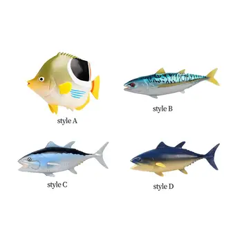 Simulatsioon mereloomad Kala Mudel Kogumise Tegevus Arvandmed Sea Life Looma Mudeleid, Väikelapsed, Lapsed, Uue Aasta Kingitus Kaunistused
