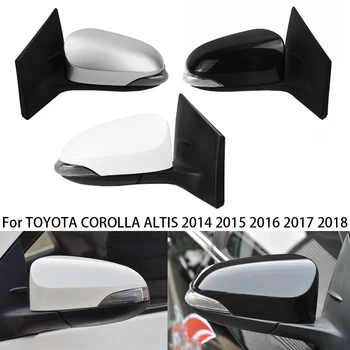 Toyota Corolla ALTIS 2014 2015 2016 -2018 Koos Elektrilised Kokkuklapitavad Kütte MTAP Välimine Rearview Küljel Peegel Assamblee 7 9 Traat