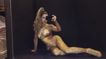 uued Sexy gogo Leopard pool baari, ööklubi tulemuslikkuse laulja DJ kostüüm lady tasuta shipping