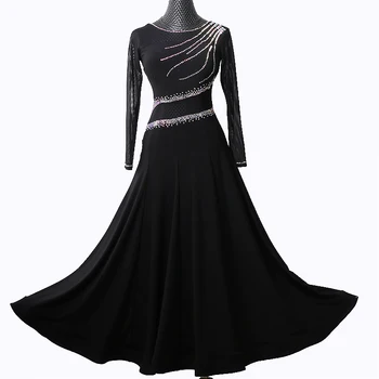 Uus Riiklik standard kaasaegse tantsu riietus suur pendel kleit tava riided tantsusaal tantsu-Valss-LXT583
