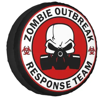 Zombi Puhang Response Team Varuratta Kate Mitsubishi Pajero 4x4 Haagise Kohandatud Rehvi Protector 14